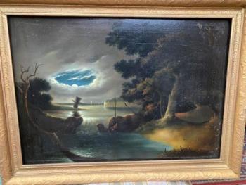 Obraz s romantickým motivem III  Obraz s romantickým motivem III