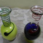 Autorské párové vázy se spirálou Autorské párové vázy se spirálou