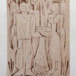 Miroslav Houra - 4x Ex libris, 1x barevný linoryt Miroslav Houra - 4x Ex libris, 1x barevný linoryt