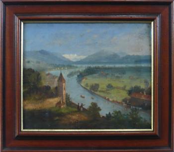 Promenáda nad soutokem Promenáda nad soutokem