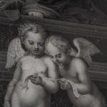 Mědirytina s náboženským motivem Mědirytina s náboženským motivem