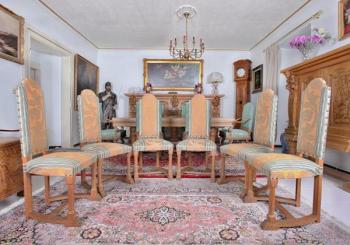 Souprava 6 neogotických židlí. Zrestaurované Souprava 6 neogotických židlí. Zrestaurované