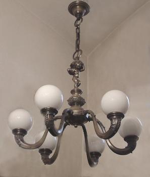 bronzový lustr bronzový lustr