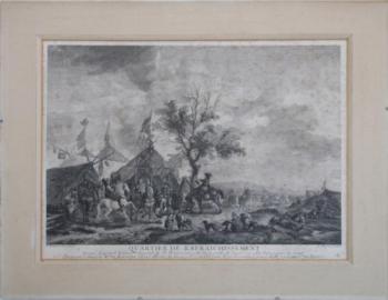 J.Moyreau  (1690 – 1762) ”Quartier” J.Moyreau  (1690 – 1762) ”Quartier”