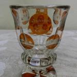 Pohár / sklenice, biedermeier - Teplice, 1836 Pohár / sklenice, biedermeier - Teplice, 1836
