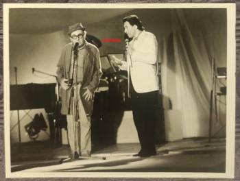 Fotografie Karel Gott a Felix Holzmann Fotografie Karel Gott a Felix Holzmann