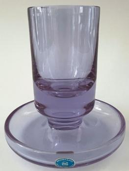 Svícen z alexandritového skla - Ilja Bílek, ŽBS Svícen z alexandritového skla - Ilja Bílek, ŽBS