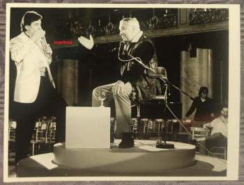 Fotografie Karel Gott a Miroslav Horníček Fotografie Karel Gott a Miroslav Horníček