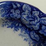 Dekorační modrý talíř  - A. Nowotny, Altrohlau  Dekorační modrý talíř  - A. Nowotny, Altrohlau