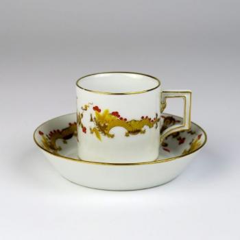 Koflík s miskou - Míšeň Koflík s miskou - Míšeň