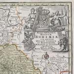 Mappa Geografica Regnum Bohemiae… Silesiae, Moraviae et Lusatiae, 1740 Mappa Geografica Regnum Bohemiae… Silesiae, Moraviae et Lusatiae, 1740