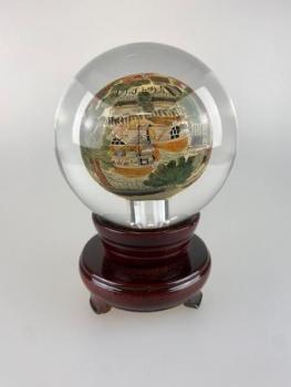 Skleněné těžítko Asie-Čína  Skleněné těžítko Asie-Čína