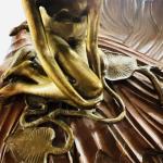 Secesní figurální nástolec - bronz Secesní figurální nástolec - bronz