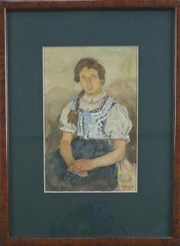 František Hlavica - Selská dívka František Hlavica - Selská dívka