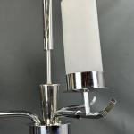 Chromový lustr Art-Deco, 1930s Chromový lustr Art-Deco, 1930s