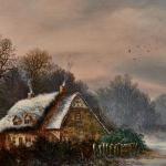 Charles Leaver (1824–1888) – Zimní krajina Charles Leaver (1824–1888) – Zimní krajina
