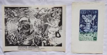 Jiří Havlíček - Ex libris Ďábel, Graphica Alchymic Jiří Havlíček - Ex libris Ďábel, Graphica Alchymic