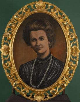 54. Portrét muže a dámy - párové obrazy 54. Portrét muže a dámy - párové obrazy