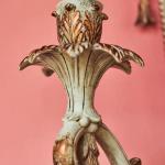 Novoklasicistní nástěnná aplika se zrcadly Novoklasicistní nástěnná aplika se zrcadly