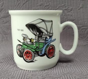 Hrnek - Auto Fiat 1899 , zn. Epiag  Hrnek - Auto Fiat 1899 , zn. Epiag