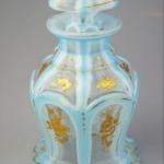 Biedermeierský skleněný flakon Biedermeierský skleněný flakon