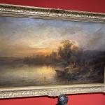 Franz Emil Krause, Romantická říční krajina Franz Emil Krause, Romantická říční krajina