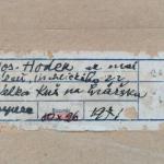 Hodek Josef : Velká Kuš na Lnářsku, dat. 1971 Hodek Josef : Velká Kuš na Lnářsku, dat. 1971