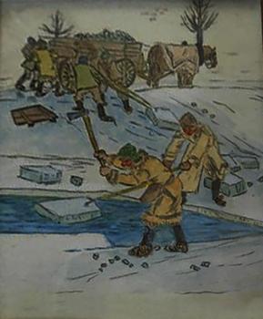 Sekání ledu Sekání ledu