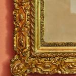 Rozdělování almužen - litografie v krásném rámu 92 Rozdělování almužen - litografie v krásném rámu 92