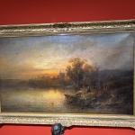 Franz Emil Krause, Romantická říční krajina Franz Emil Krause, Romantická říční krajina