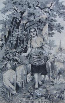 Gobelín - Jehanne d’Arc, Johanka z Arku (Francie)  Gobelín - Jehanne d’Arc, Johanka z Arku (Francie)