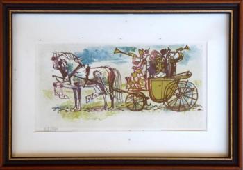 Kočár s muzikanty  Kočár s muzikanty