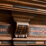 Holandská renesanční skříň (”Beeldenkast”) 17. st  Holandská renesanční skříň (”Beeldenkast”) 17. st