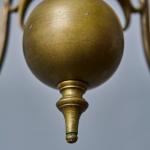 Starožitný bronzový lustr, Vlámsko, 1850 Starožitný bronzový lustr, Vlámsko, 1850