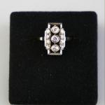 Art deco zlatý prsten Art deco zlatý prsten