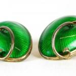 Stříbrná souprava, Brož a náušnice Stříbrná souprava, Brož a náušnice