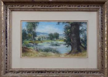 Na hrázi rybníka Na hrázi rybníka