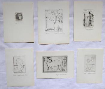 Olga Pavalová - Kočka, Ptáček, Květiny Olga Pavalová - Kočka, Ptáček, Květiny