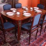 Luxusní starožitná jídelna Art Deco Luxusní starožitná jídelna Art Deco