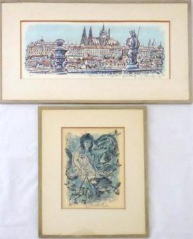Cyril Chramosta - Praha, Nahá rybářka Cyril Chramosta - Praha, Nahá rybářka