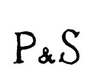 Chodov (Chodau), Portheim & Sohn, značka  Chodov (Chodau), Portheim & Sohn, značka