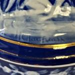 DÓZA PORCELÁNOVÁ MODRÁ ANTICKÝ MOTIV DÓZA PORCELÁNOVÁ MODRÁ ANTICKÝ MOTIV