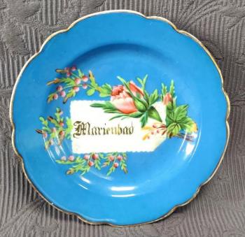 Talíř - Marienbad ( Mariánské Lázně )  Talíř - Marienbad ( Mariánské Lázně )