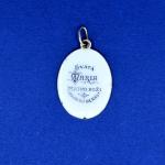 Zlatý přívěsek s Madonou, Čechy, 1900 Zlatý přívěsek s Madonou, Čechy, 1900