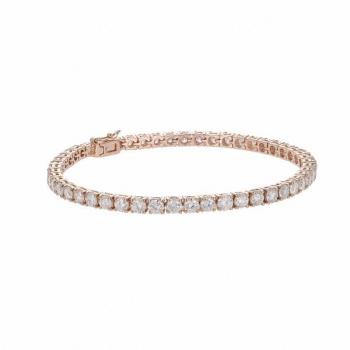 Luxusní diamantový tenisový náramek 6,0 ct Luxusní diamantový tenisový náramek 6,0 ct