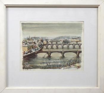 Josef D. Černý - Pražské mosty Josef D. Černý - Pražské mosty