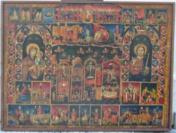 Ikonopisný obraz - Starý a Nový zákon Ikonopisný obraz - Starý a Nový zákon