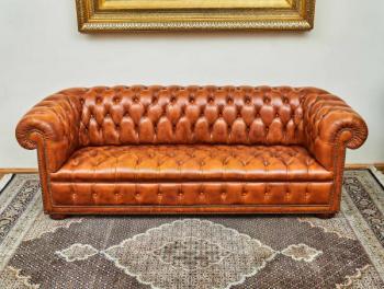 Klasická Chesterfield sofa velká Klasická Chesterfield sofa velká