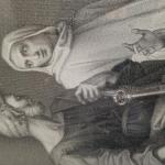 Mědirytina s náboženským motivem Mědirytina s náboženským motivem