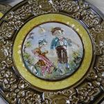 Souprava na dort - nástolec a 5 dezertních talířků Souprava na dort - nástolec a 5 dezertních talířků